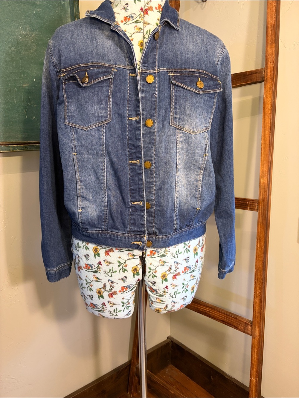 Democracy Blue Denim Jean Jacket